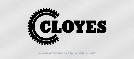 Cloyes Decals - Pair (2 pieces)